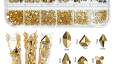 Cristale decor unghii marimi si forme diferite KK-12