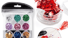 Foita creponata set 12 culori diferite