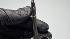 Forfecuta profesionala pentru cuticule curbata Everin Pro Expert 17