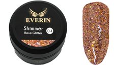 Gel color Shimmer Rose Glitter Everin 5ml- 04 - SRG-01