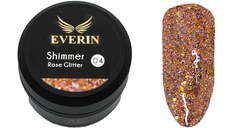 Gel color Shimmer Rose Glitter Everin 5ml- 04 - SRG-01