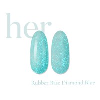 Her Rubber Base Diamond Blue - 1