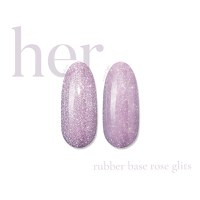 Her Rubber Base Rose Glits - 1