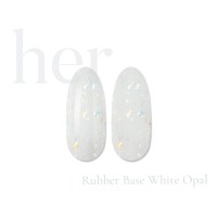 Her Rubber Base White Opal - 1