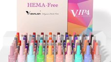 Kit oja semipermanenta Venalisa VIP 4, 60 culori, +Primer+ Base Coat + 3x Top Coat+ catalog culori si transport gratuit - VIP4-KIT