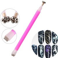 Magnet floare pentru oja cat eye - 1