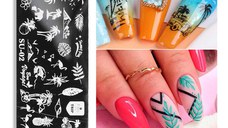 Matrita de unghii pentru stampila summer trends SU-02