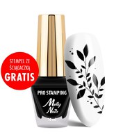 Oja Pentru Stampila Molly Lac PRO Stamping- Black - ML-PS-B - 1