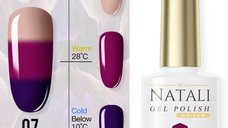 Oja Semipermanenta Natali THERMO-07 - Nuanțe Diverse pentru Unghii Perfecte
