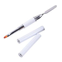 Pensula spatula pentru polygel White - 1
