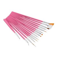 Pensule set 15 buc diverse culori - 1
