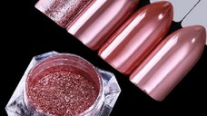 Pigment oglinda rose gold
