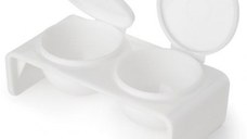 Recipient Acryl /Amestec Culori cu 2 Cuve - B3F-ORANGE