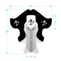 Rola 100 Sabloane de Constructie Molly Lac Premium Aluminium - U15-2B - 2