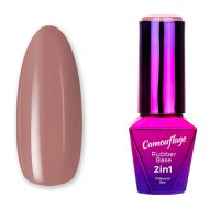 Rubber base 2 in 1 molly lac 10ml- brown beige - 1