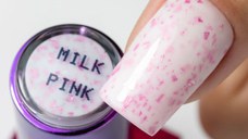 Rubber Base Molly Lac Flakes 10gr Milk Pink Hema Free - MP-10