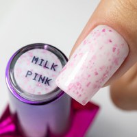 Rubber Base Molly Lac Flakes 10gr Milk Pink Hema Free - MP-10 - 1