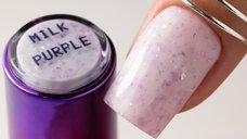 Rubber Base Molly Lac Flakes 10gr Milk Purple Hema Free - MP-11