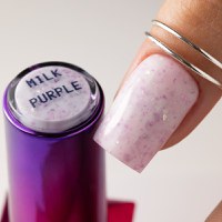 Rubber Base Molly Lac Flakes 10gr Milk Purple Hema Free - MP-11 - 1