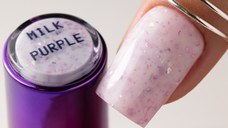 Rubber Base Molly Lac Flakes 10gr Milk Purple Hema Free - MP-11