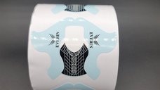 Sabloane unghii Everin blue rola 500buc.-U77