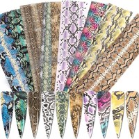 Set 10 folii de transfer 100x4cm. SNK-54 - 1