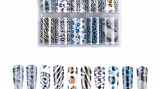 Set 10 folii de transfer 100x4cm. XKZ-61