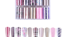 Set 10 folii de transfer 100x4cm. xkz-62