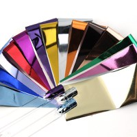 Set 14 folii de transfer culori diferite 4 x 20cm. - 1