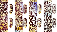 Set 16 folii de transfer 20x4cm. FT-16PR