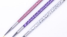 Set 3 pensule pictura marimi diferite 6mm, 9mm, 10mm.