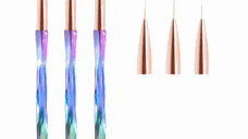 Set 3 pensule pictura rainbow