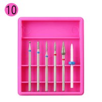 Set 6 capete de freza pink r10 - 1