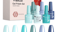 Set 6 Culori Oja Semipermanenta Venalisa- 2222 - 2219
