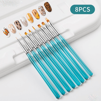 Set 8 pensule manichiura high quality- GRN-8 - 1