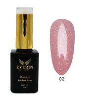 Shimmer Rubber Base Everin 15ml- 02 - 1