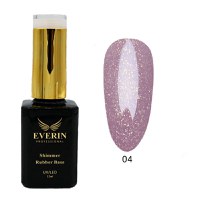 Shimmer Rubber Base Everin 15ml- 04 - 1