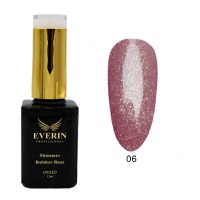 Shimmer Rubber Base Everin 15ml- 06 - 1