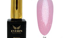 Shimmer Rubber Base Everin 15ml- 21