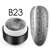 Shiny Platinum Color Gel B23 - B21 - 1