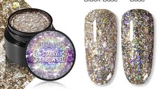 Starry rainbow color gel a872