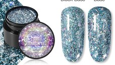 Starry rainbow color gel a874