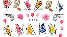 Sticker decor unghii B114 - B112