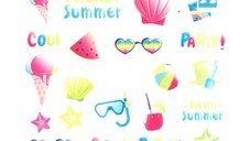 Sticker decor unghii BN1695 - BN1694