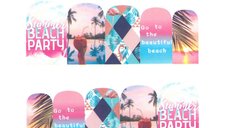 Sticker decor unghii BN1704 - BN1694
