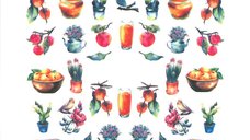Sticker decor unghii BN1796 - BN1694