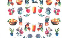 Sticker decor unghii BN1796 - BN1694