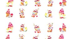 Sticker decor unghii BN820 - BN1694