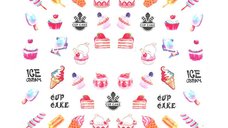 Sticker decor unghii BN828 - BN1694