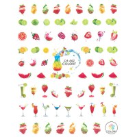 Sticker decor unghii CA-062 - - 1